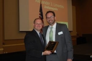 Alexander J. Limontes Receiving The Trailblazer Award