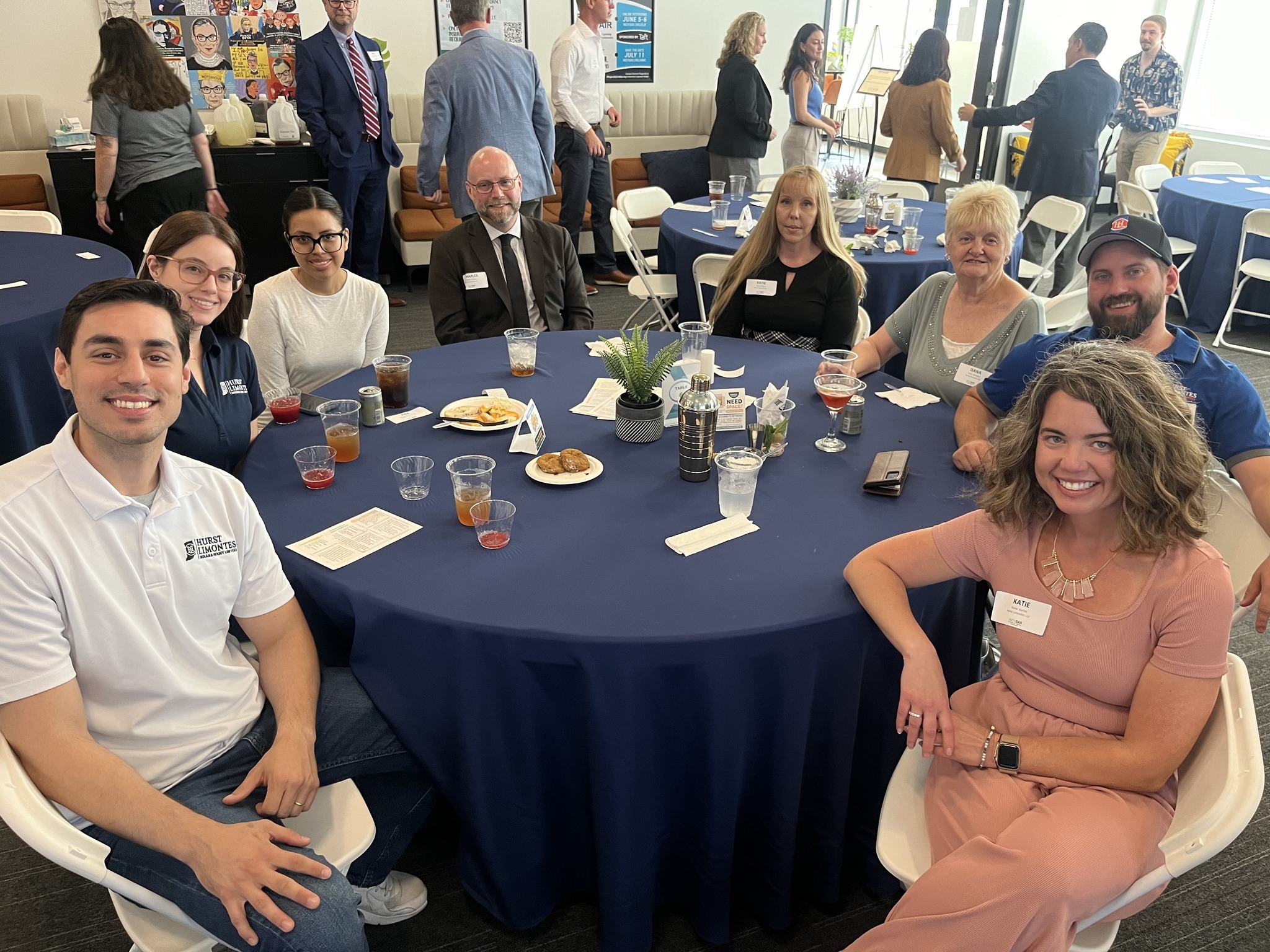 492407916_1256072326524094_55742574376329312_n Hurst Limontes Staff at IndyBar Breakfast