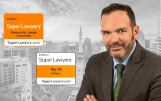 Alex Limontes Super Lawyers Indiana Top 50